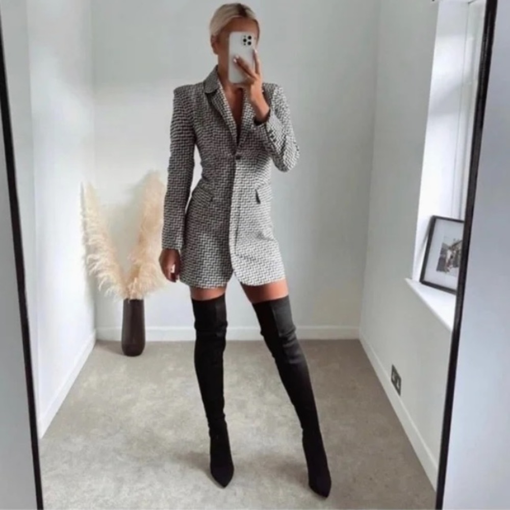 Zara Womens Blazer Mini Dress Size XS